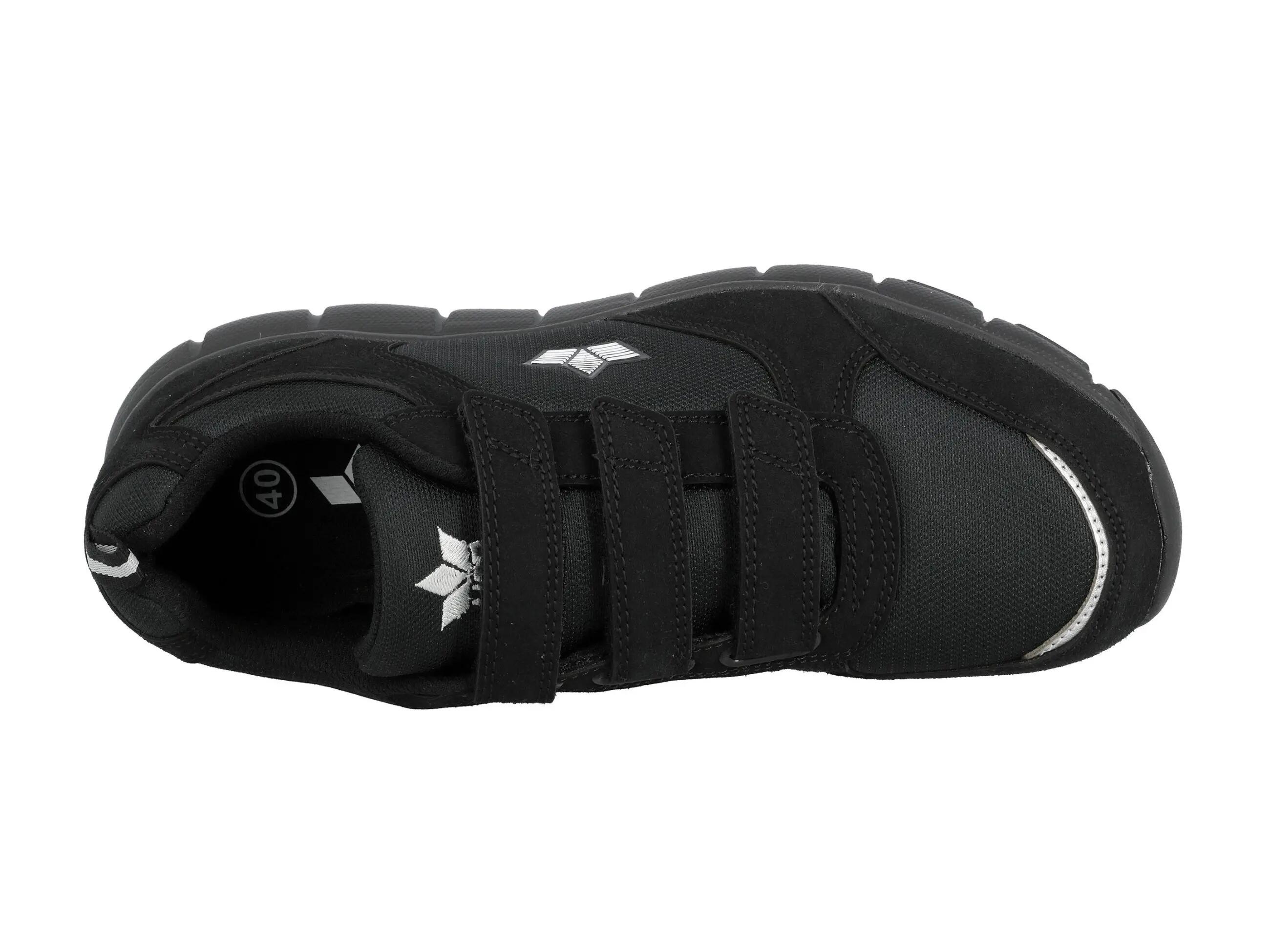 Chaussure LICO Lionel V homme nylon noire velcro semelle amortissante 5/6