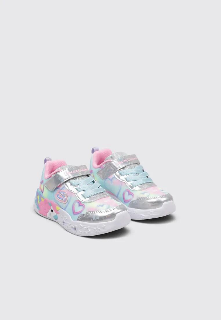 Scarpe da ginnastica per bambina Skechers Unicorn charmer Grigie. 2/5