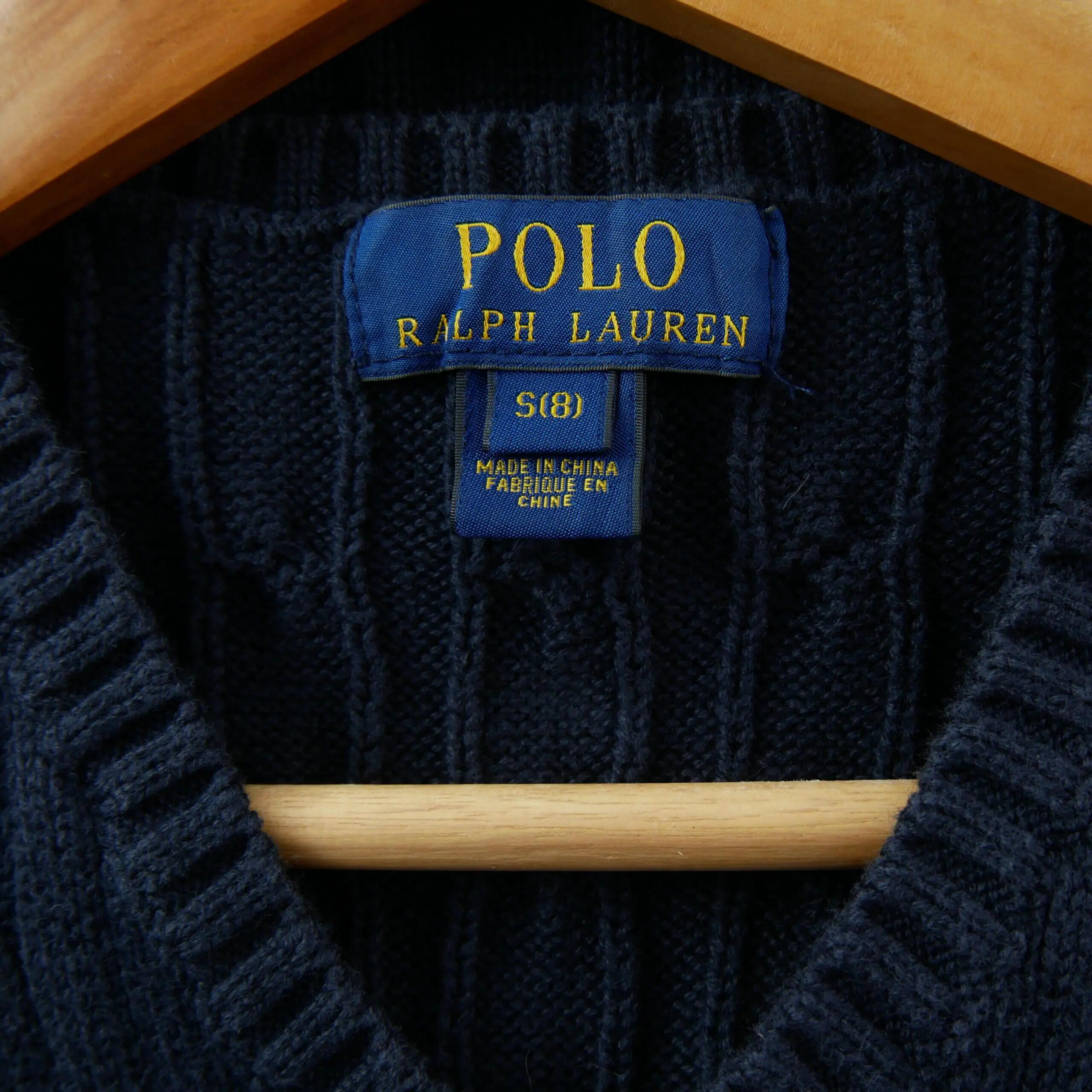Seconde vie - Pull Garçon Cable-Knit Sweater Vest - Excellent 5/5
