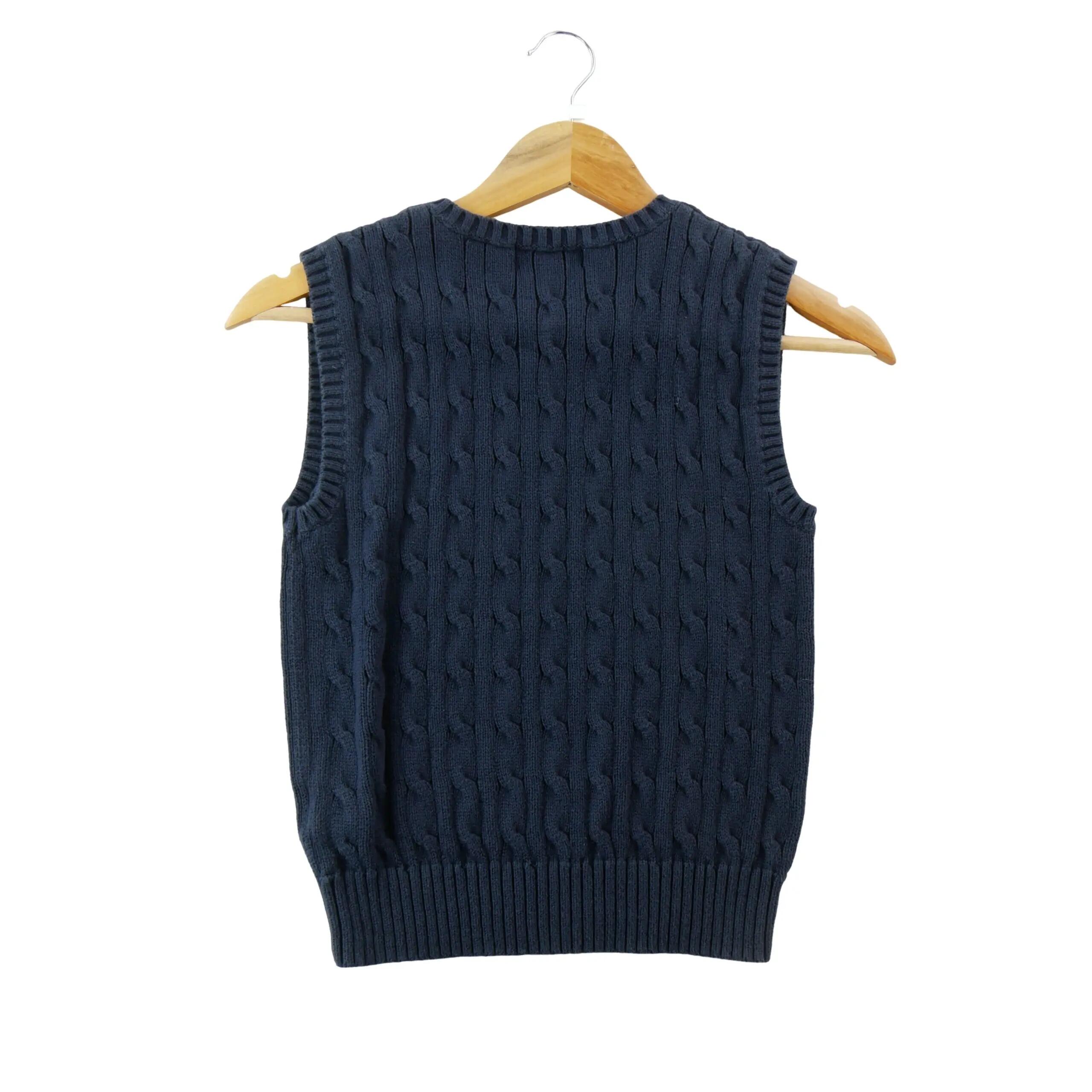 Seconde vie - Pull Garçon Cable-Knit Sweater Vest - Excellent 2/5