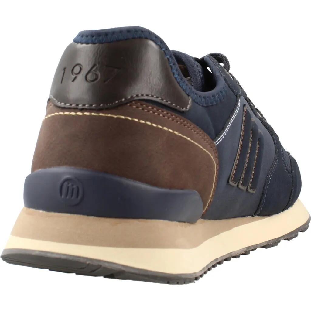 Sneakers Uomo MTNG Porland Azzuro 3/5