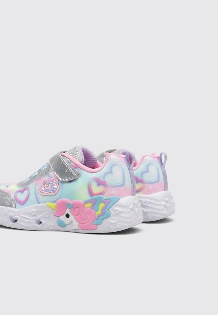 Chaussure de randonnée Baskets Enfants Skechers UNICORN CHARMER Gri 4/5
