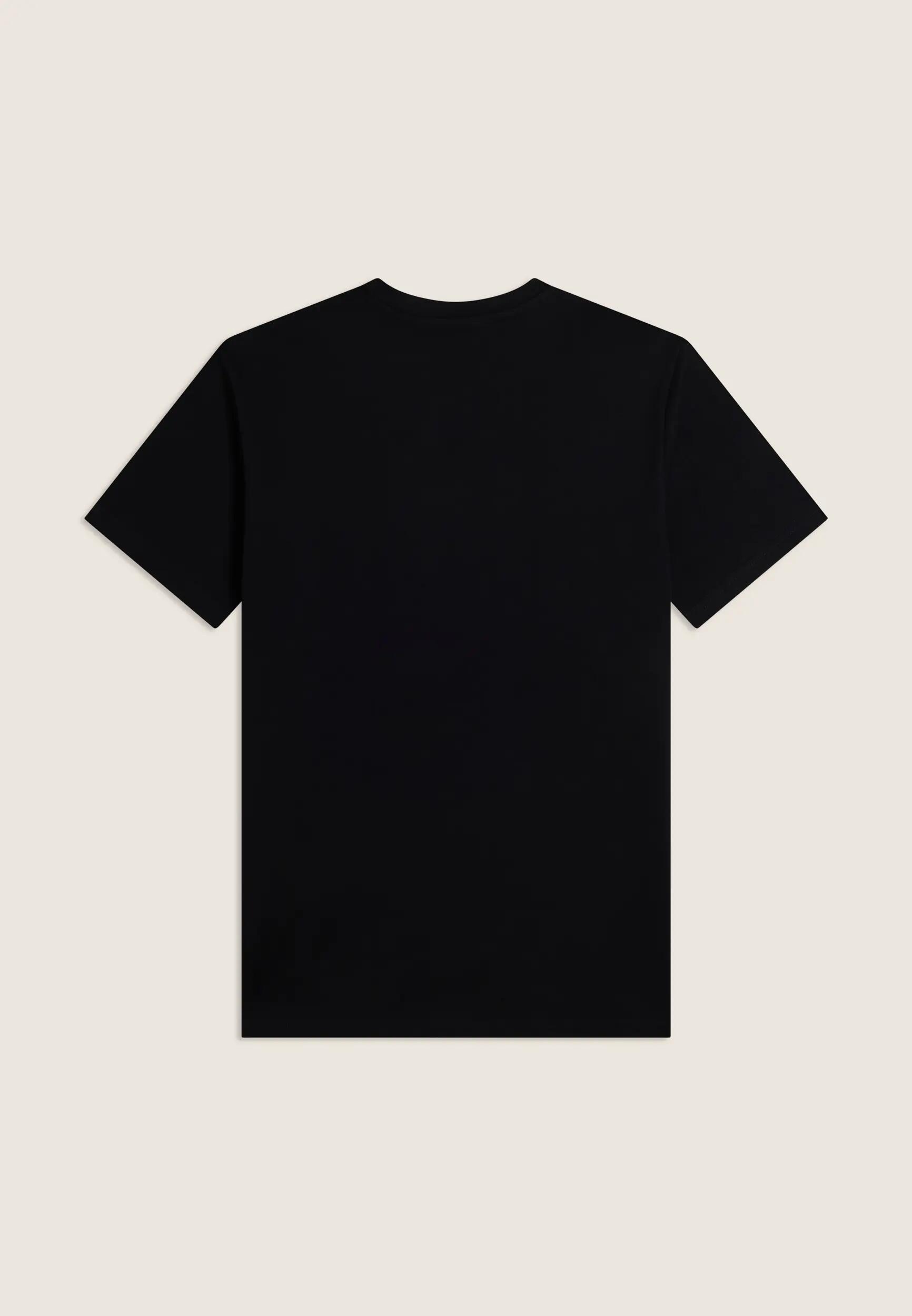 T-shirt Donna in Cotone Stile Boxe con Logo VIS Oro 2/3