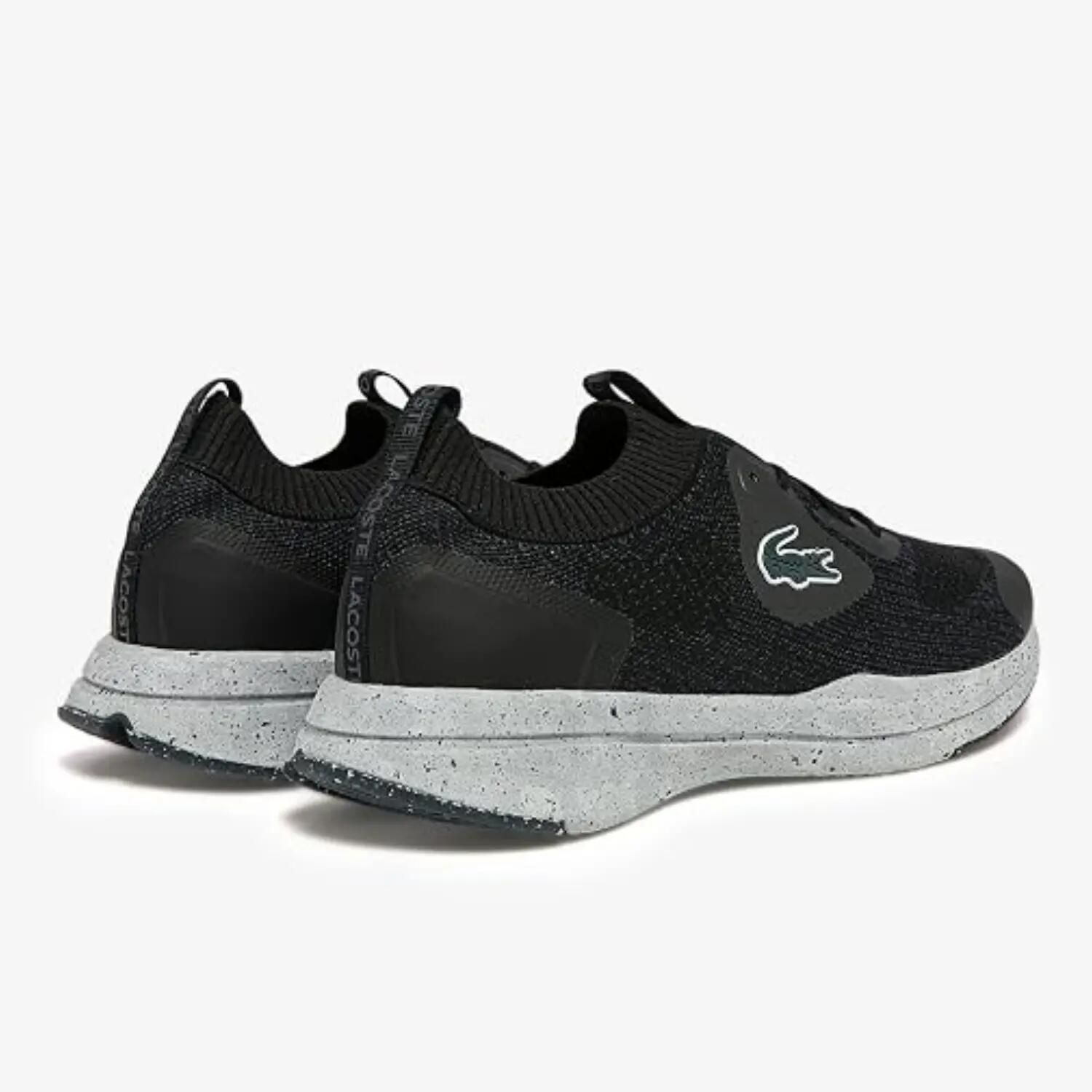 Chaussures de sport Lacoste Neo Run pour femmes, noires, pour la course 4/7