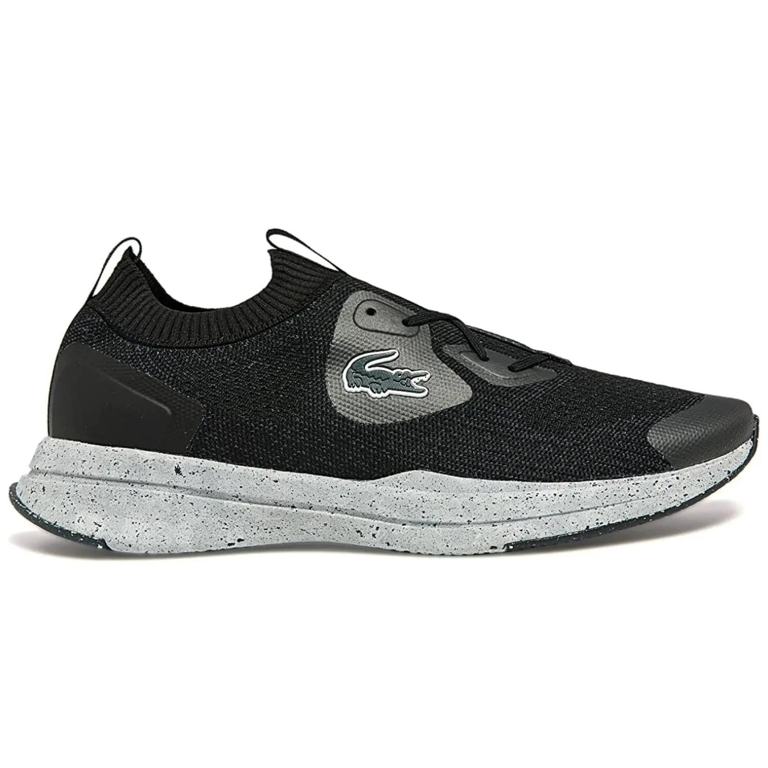 Chaussures de sport Lacoste Neo Run pour femmes, noires, pour la course 2/7