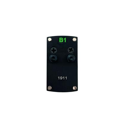 Professor Optiken Adapterplatte für Königssee 1x17x24 und 1x17x28 V2 -Colt M1911