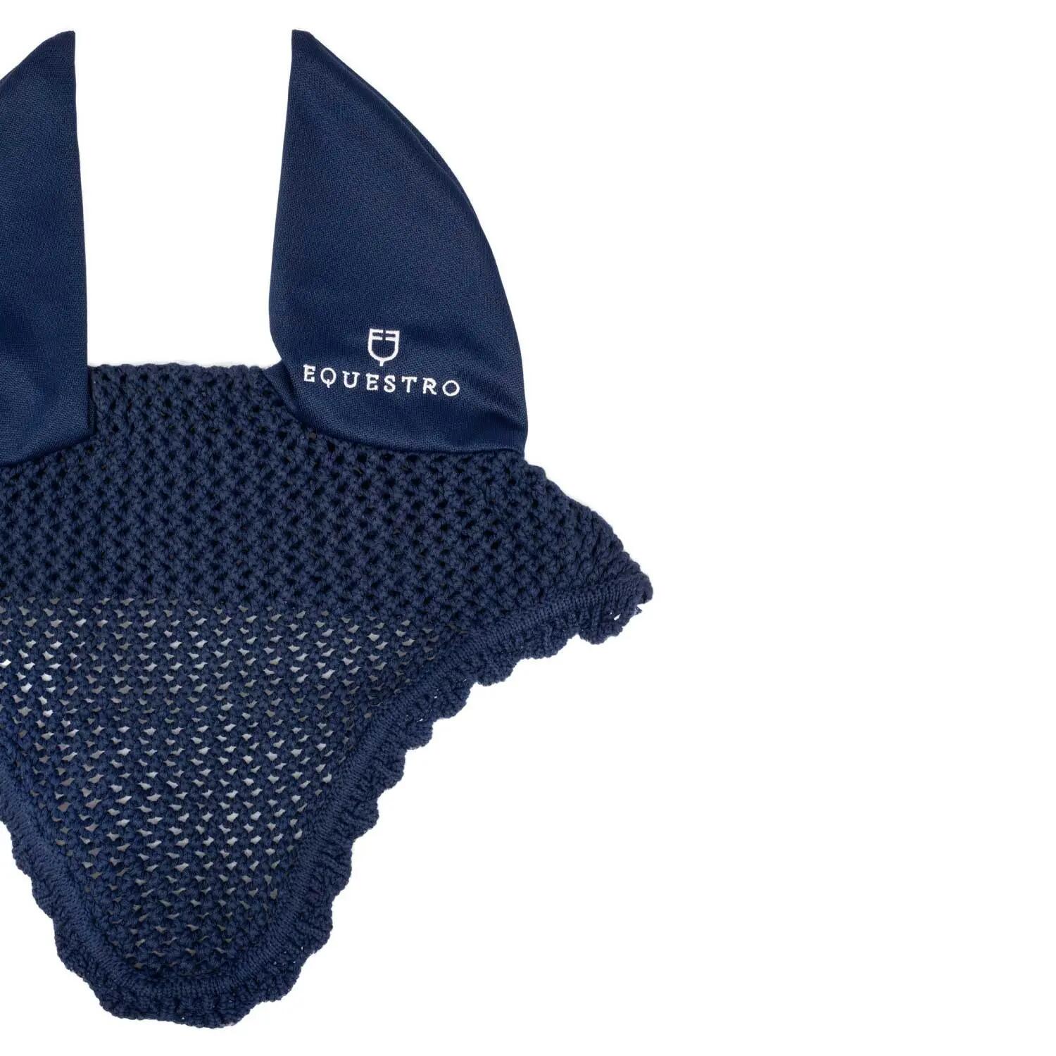 Cuffietta in maglia con orecchie elasticizzate 3/4