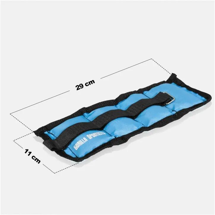 Enkelgewichten - 1 kg (2 x 0,5 kg) - Set van 2 - Polsgewichten - 4/5