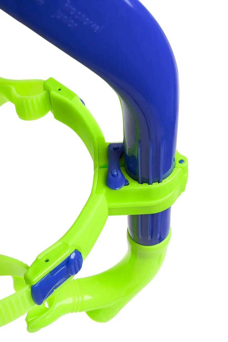 Tubo PRO SNORKEL JUNIOR Azul 2/5