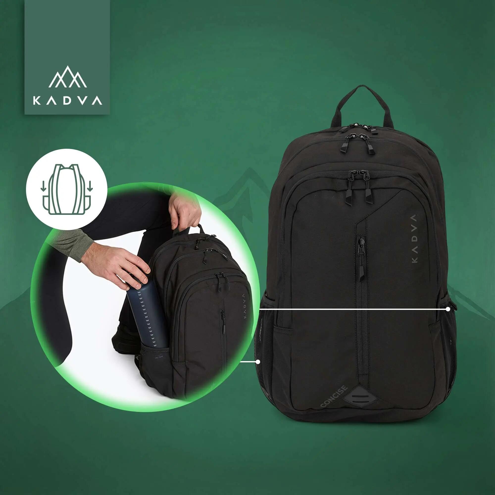 Plecak turystyczny KADVA Concise 20 l czarny 20 l 4/8