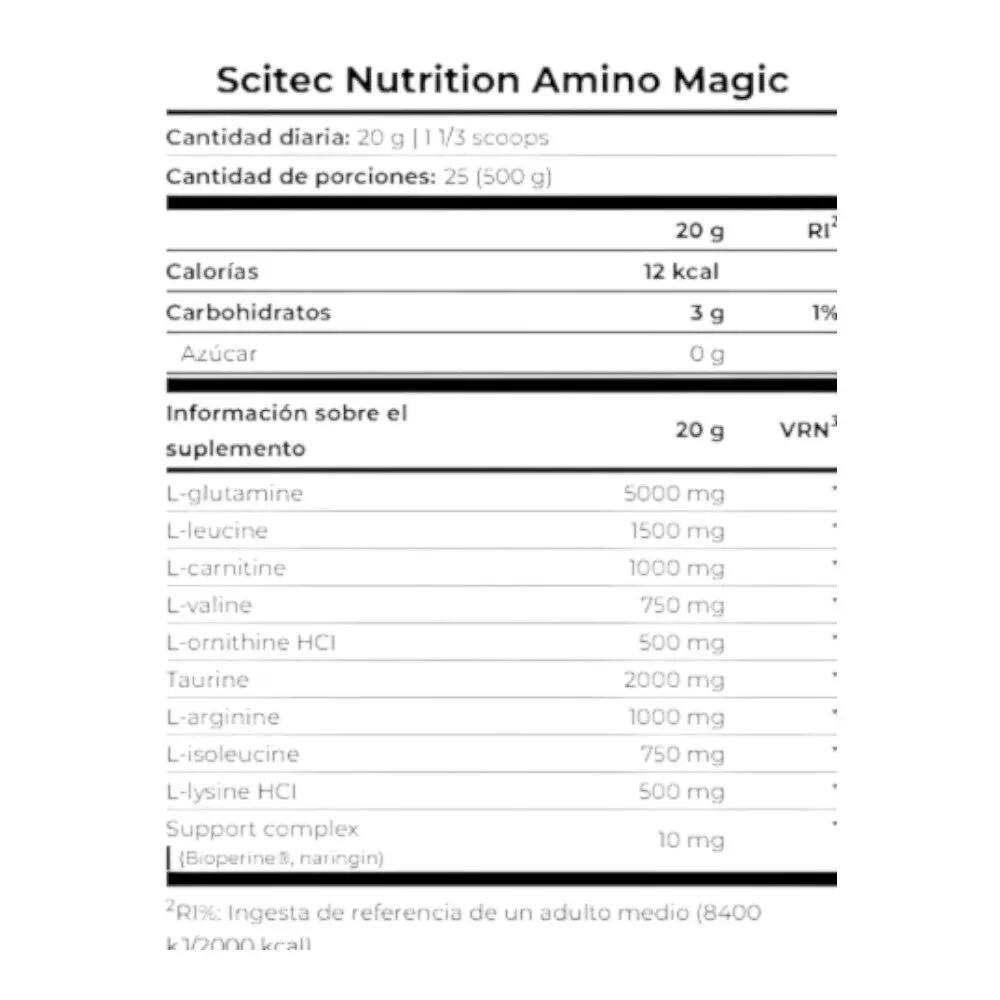 Amino Magic - 500 g Pomme de Scitec Nutrition 2/3