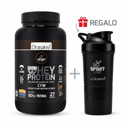 Whey Protein Isolate Sport Live - Cookies and Cream - 800Gr - DRASANVI