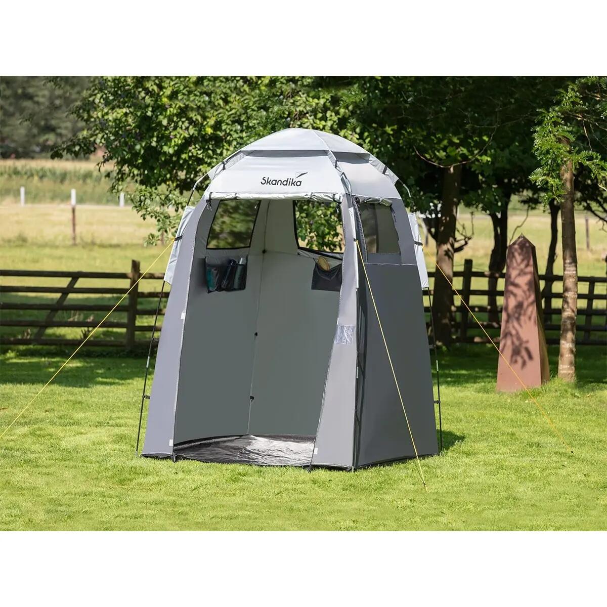 Gebraucht - Camping Duschzelt - großes Umkleidezelt 2/16