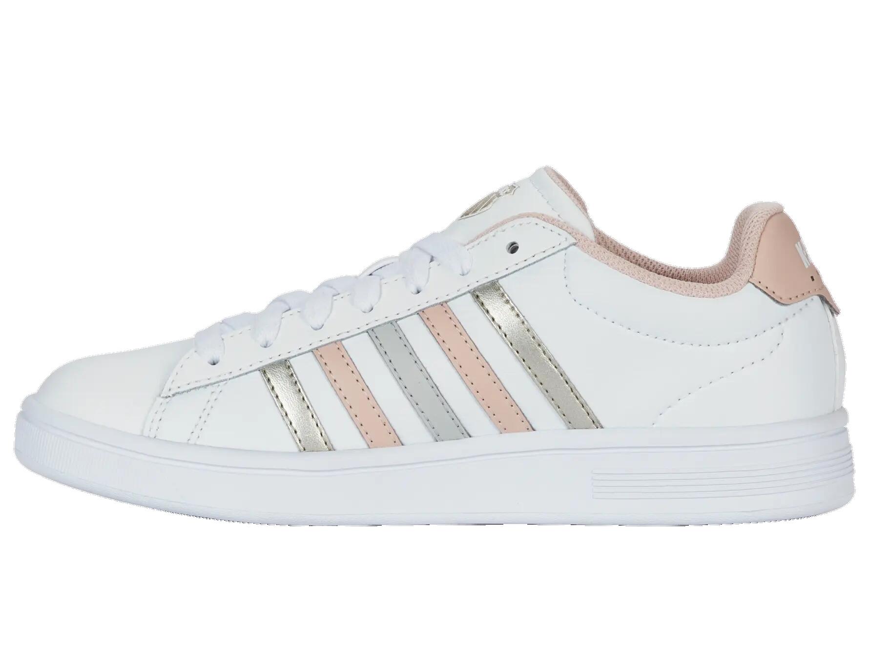 Buty sportowe - sneakers - damskie - K-SWISS - COURT TIEBREAK II - białe 4/7
