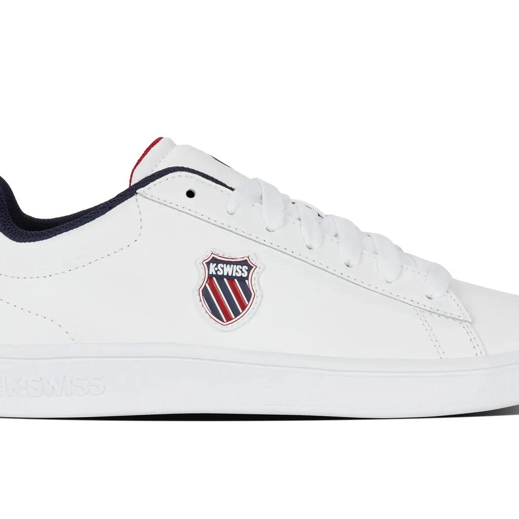K-SWISS Court Shield II men’s sneakers – White, Peacoat, Samba Red