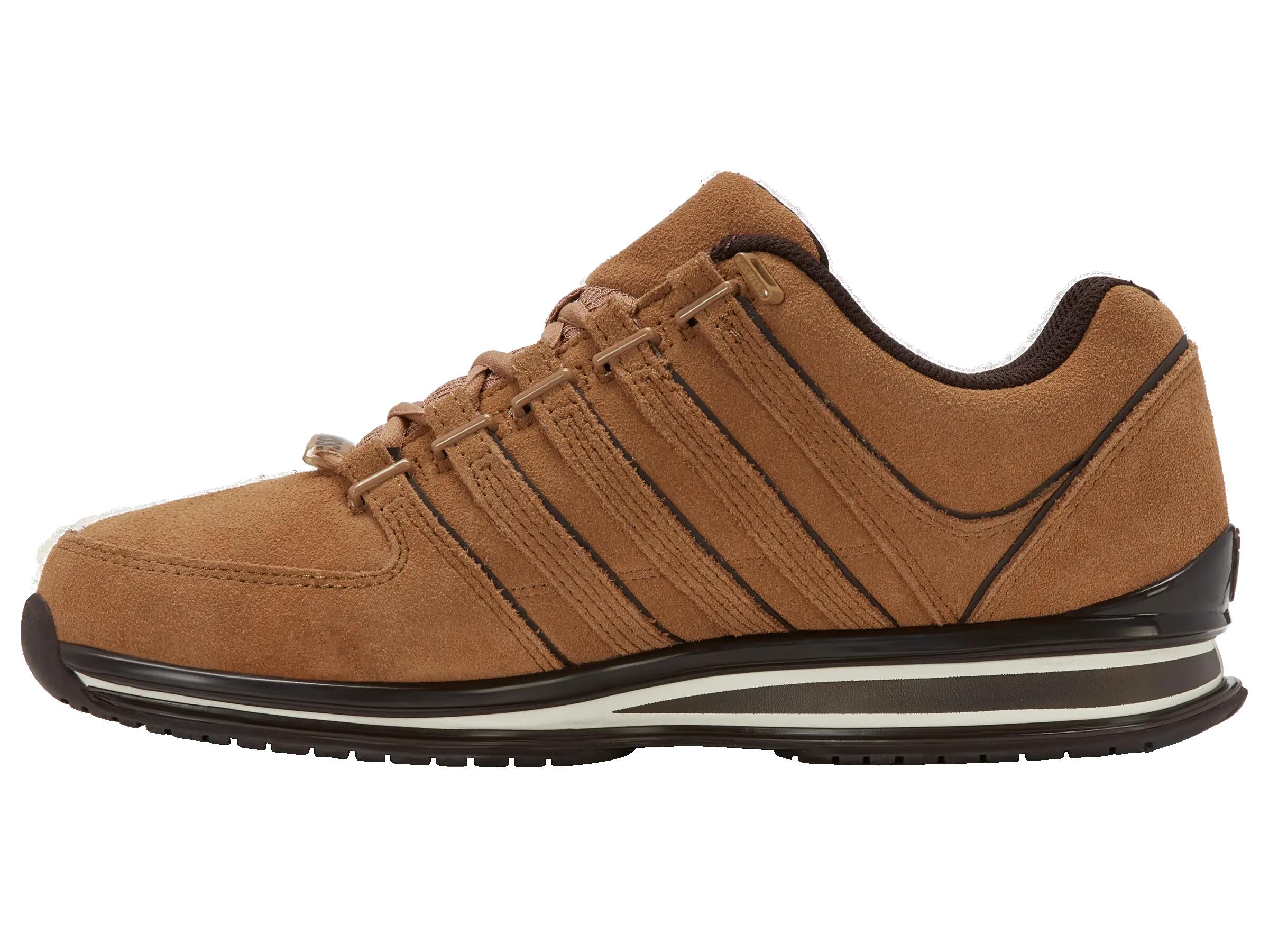 K-SWISS Rinzler heren lage sportschoen in bruin-kaki 5/7