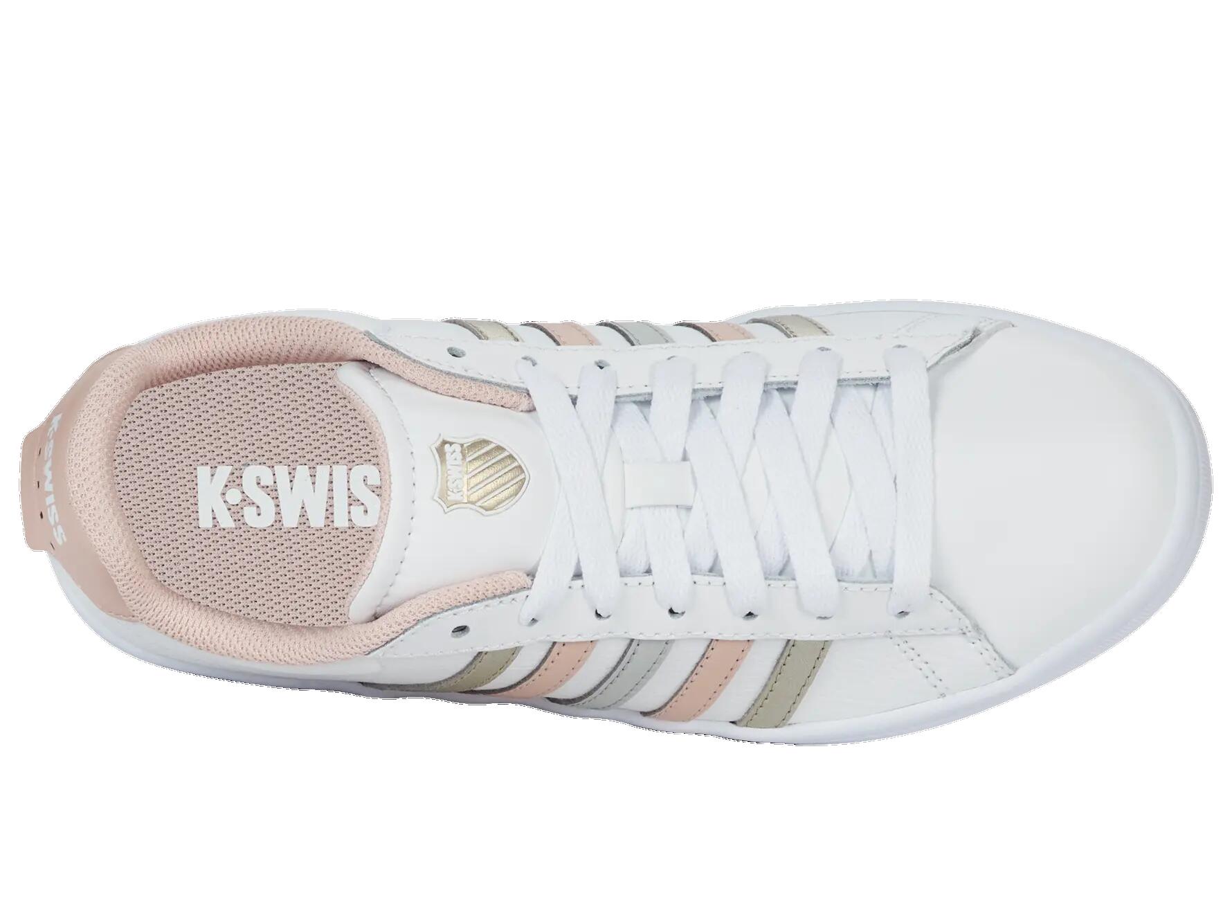 Buty sportowe - sneakers - damskie - K-SWISS - COURT TIEBREAK II - białe 2/7