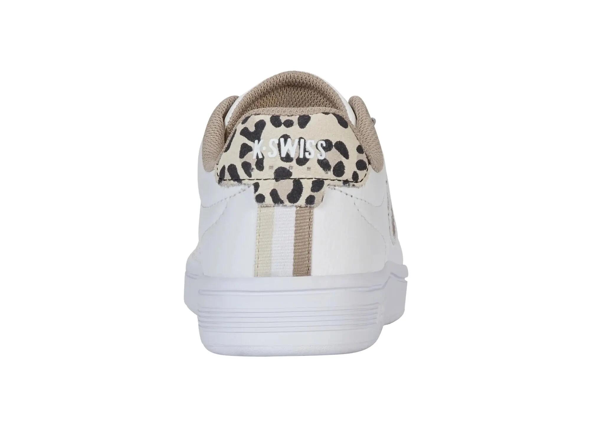 K-SWISS Court Shield II Low – baskets blanches, coupe basse 4/4