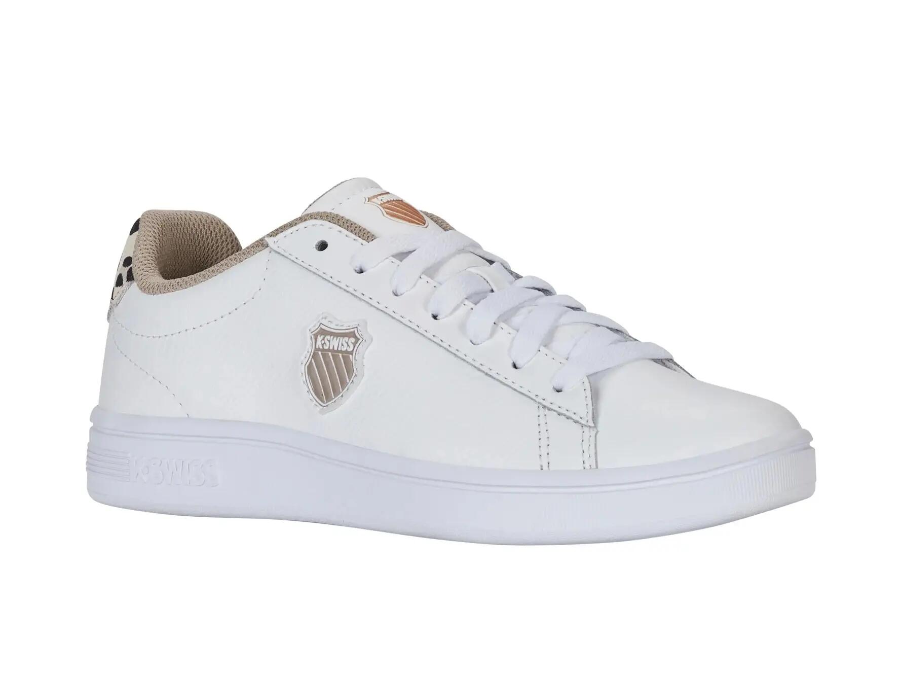 K-SWISS Court Shield II Low – baskets blanches, coupe basse 2/4