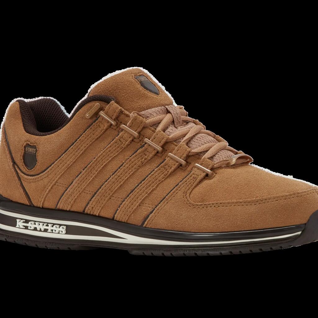 K-SWISS Rinzler low-top men’s sneaker in brown khaki.