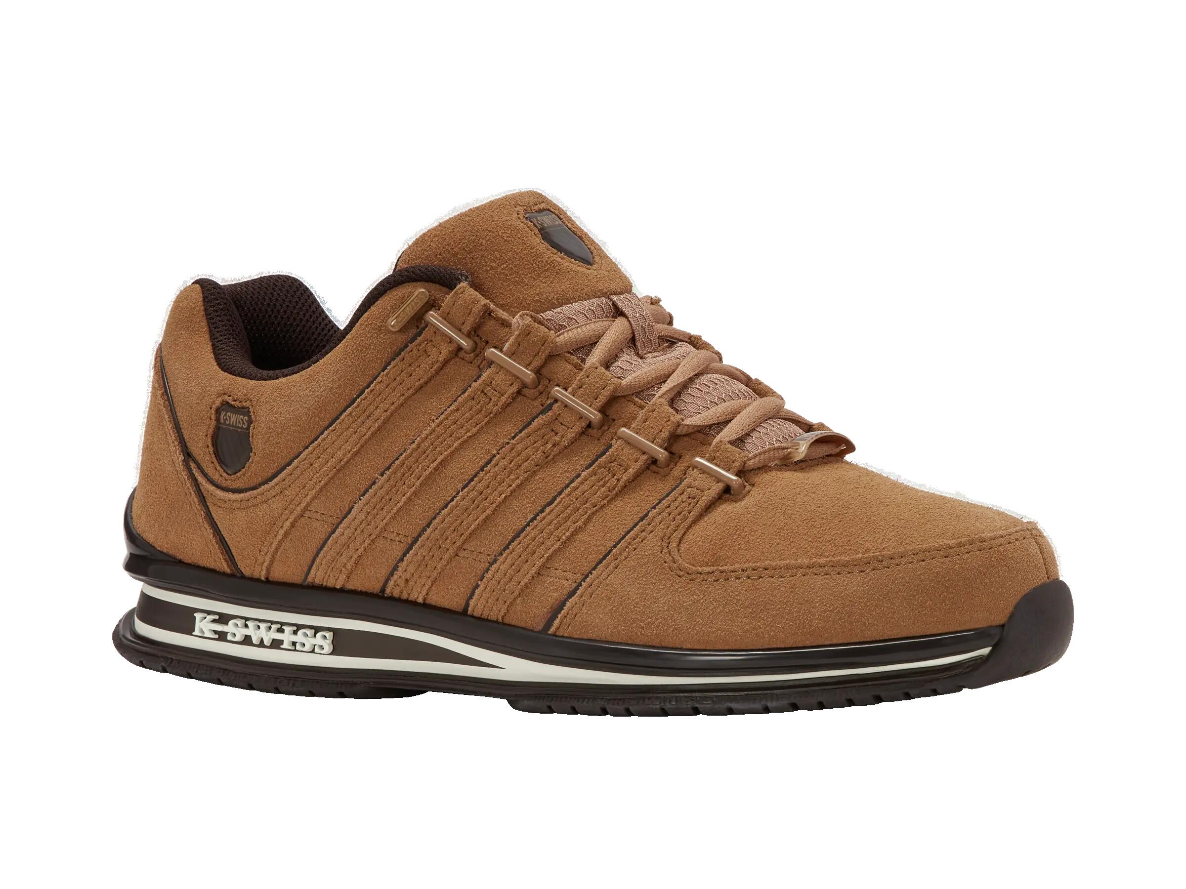 K-SWISS Rinzler heren lage sportschoen in bruin-kaki 2/7