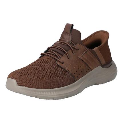 SKECHERS Homme GARNER NEWICK À enfiler Brun Brun foncé