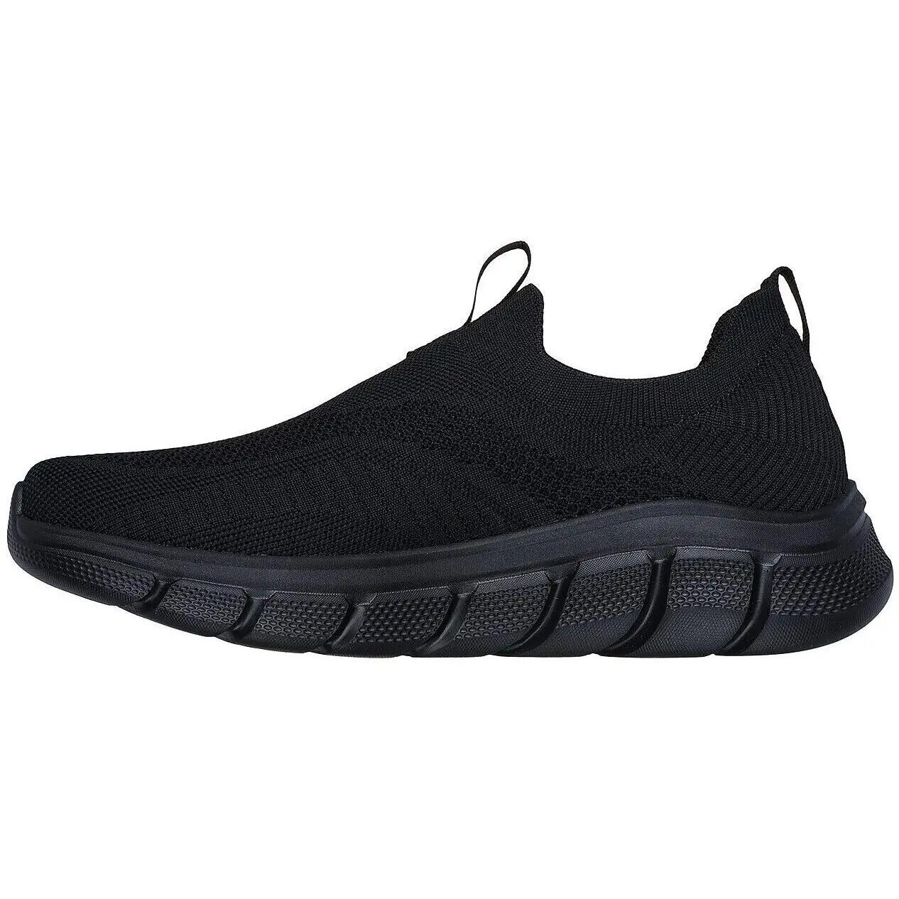 Turnschuhe Skechers Bobs B Flex - Frigid, Schwarz, Herren 4/5