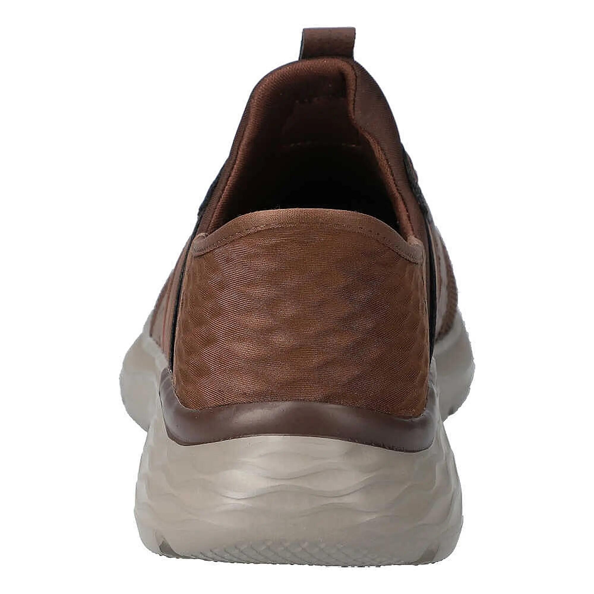 SKECHERS Uomo GARNER NEWICK Slip-On Bruno Bruno scuro 2/5