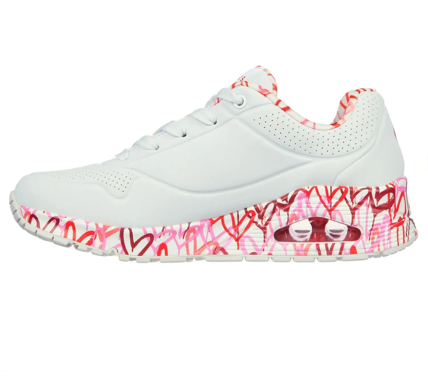 Sapatos femininos SKECHERS Uno Loving Love 4/5