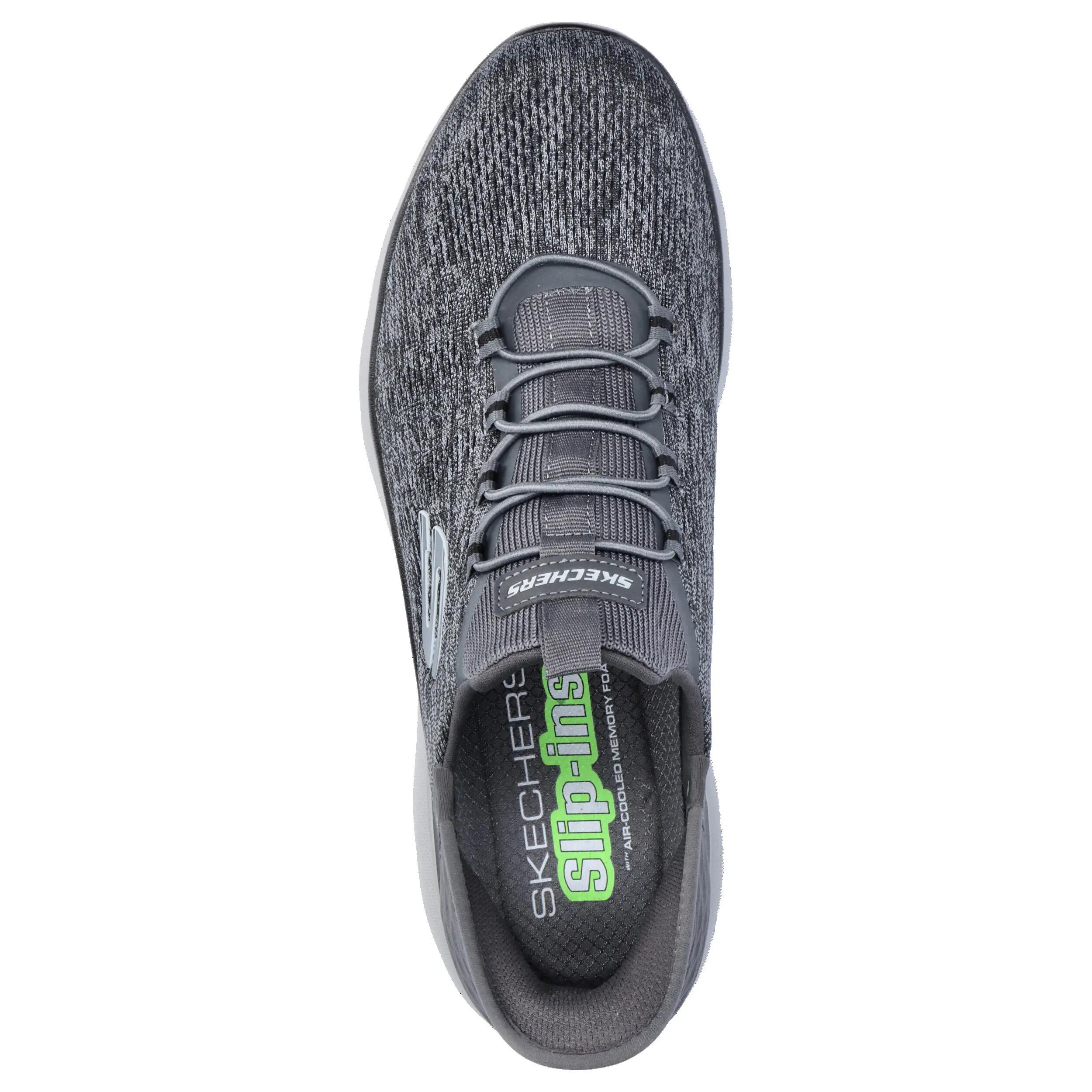 Sapatilhas Homem Skechers Slipins Summits Key Pace Cinzento 5/15