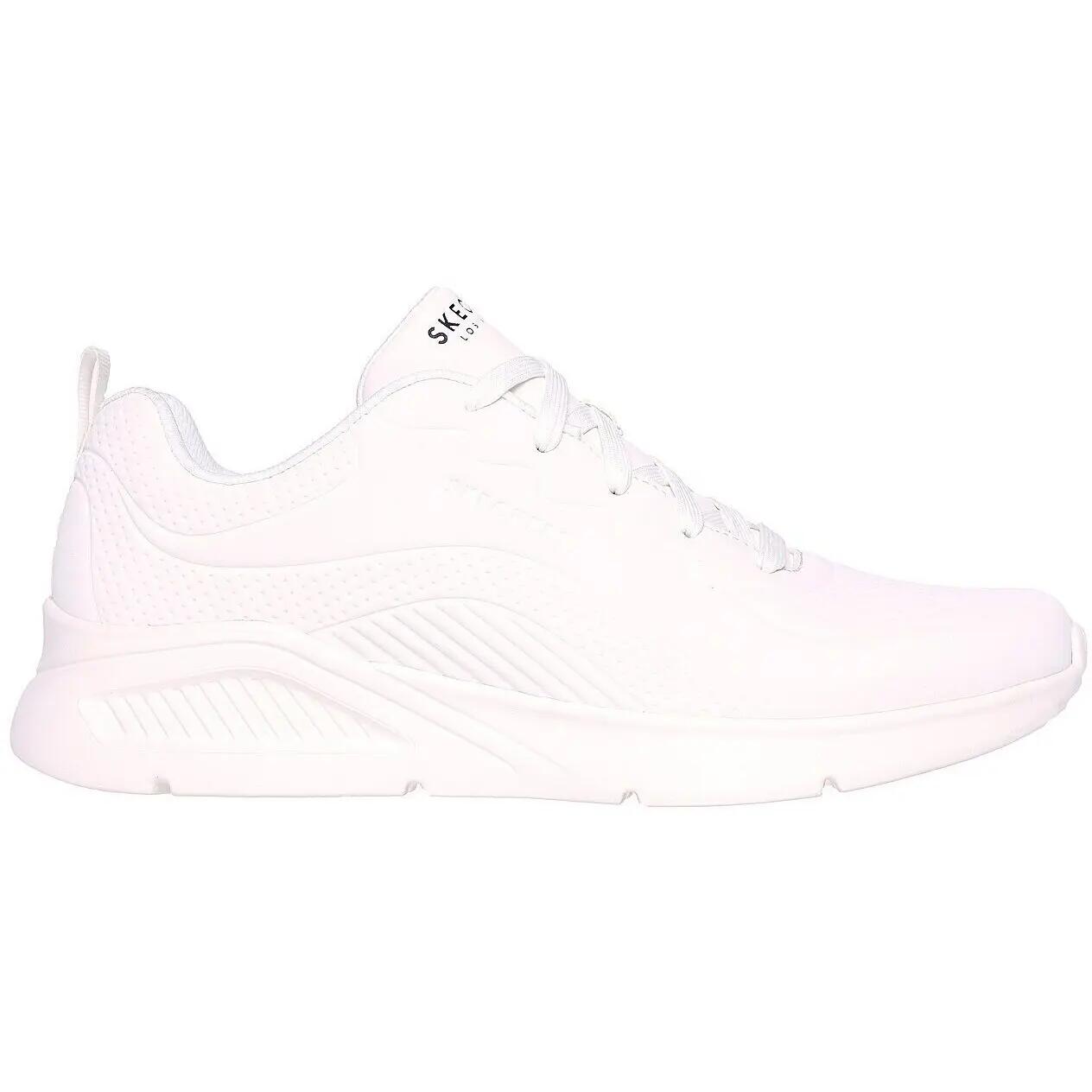 Scarpe da ginnastica Skechers Uno Lite - Lighter O, Bianca, Uomini 3/5