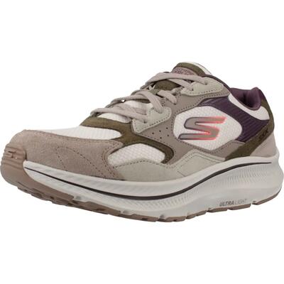 Dames hardloopschoenen go run consistent 2.0 retro stride zwart/marineblauw