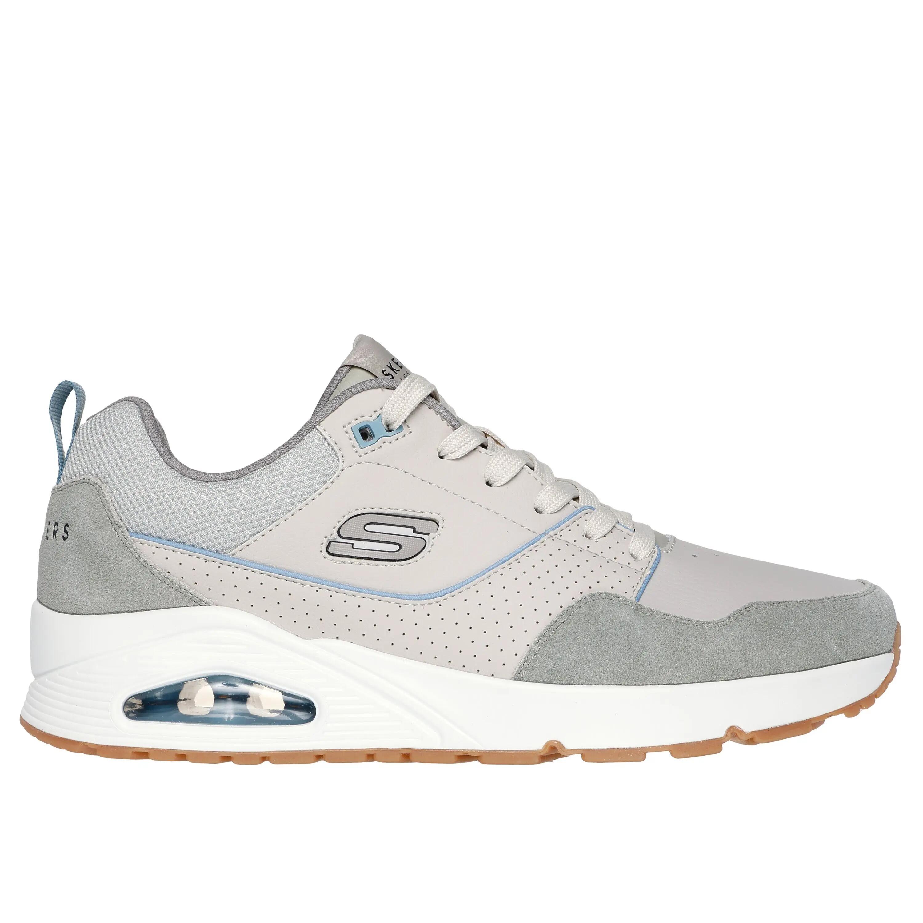 Baskets homme UNO RETRO ONE marron / bleu clair 2/5
