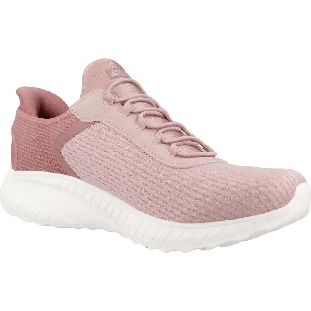 Zapatillas mujer Skechers Bobs Squad Chaos - I Slip-ins Rosa 5/5
