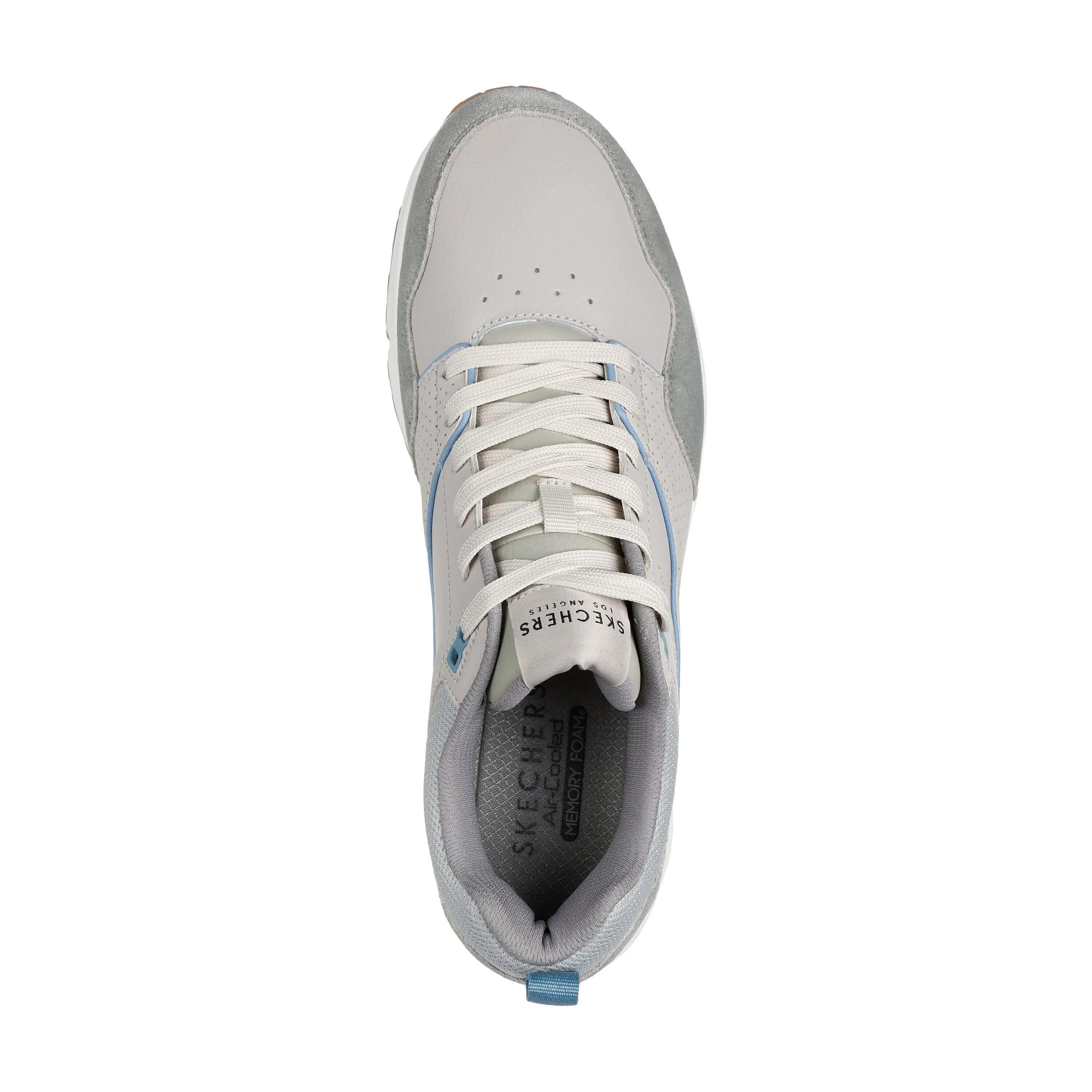 Baskets homme UNO RETRO ONE marron / bleu clair 3/5