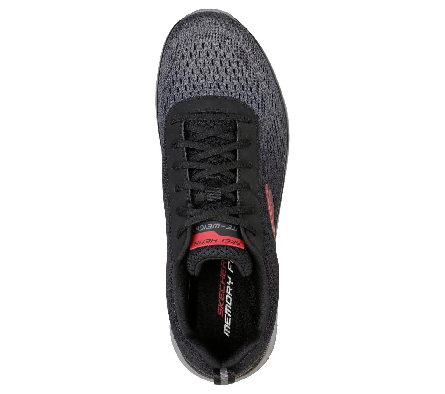 Chaussures Lifestyle Skechers Trackripkent Noir/Gris Homme 2/6