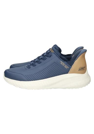 Heren slip-on sneakers BOBS SQUAD CHAOS HEEL PREFERRED marineblauw