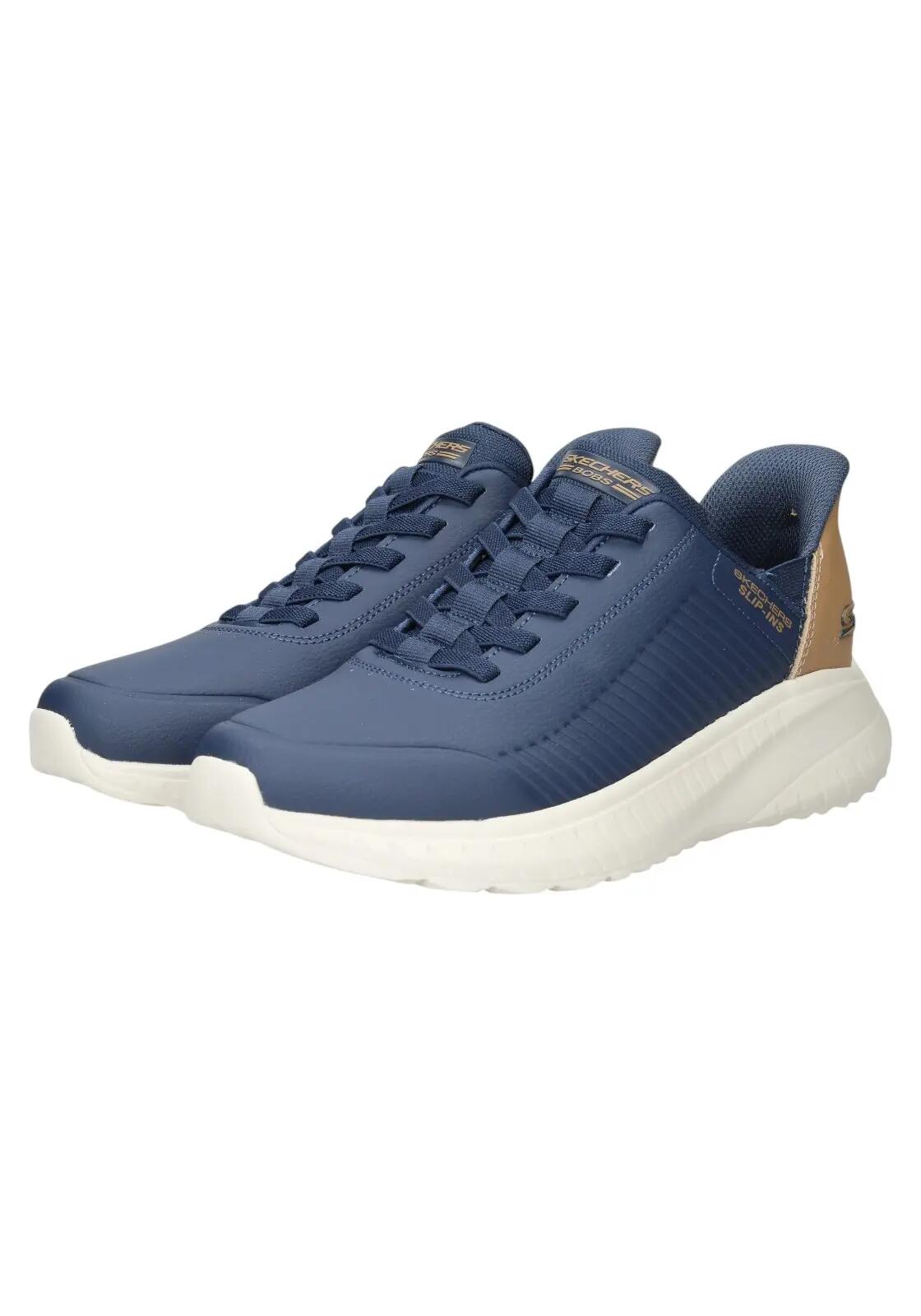 Baskets slip-on homme BOBS SQUAD CHAOS HEEL PREFERRED bleu marine 2/5