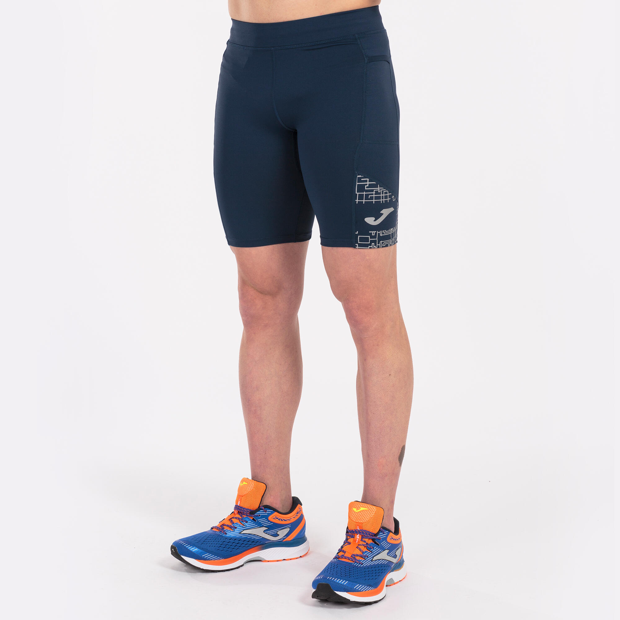 Cuissard Running Homme Joma Elite VIII Bleu Marine 2/5