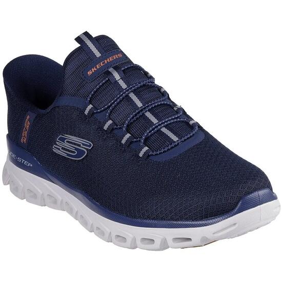 Baskets Skechers Glide-step - Noxus, Bleu, Hommes