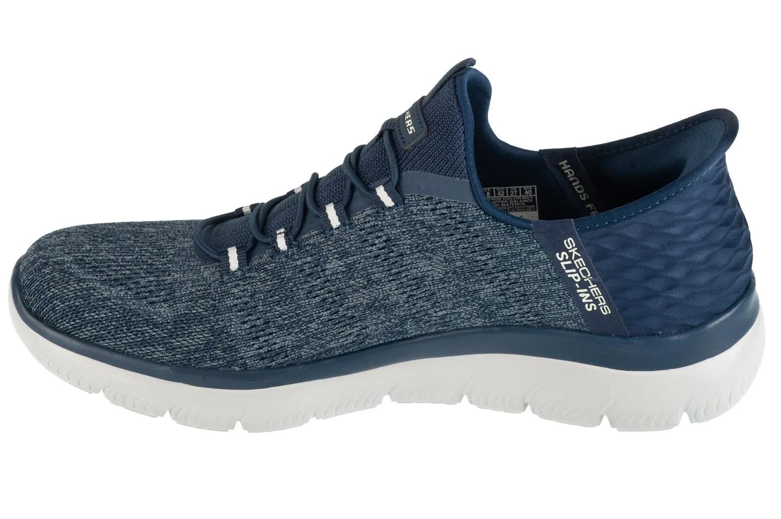 Ténis Skechers Slip-Ins Azul Marinho Conforto 2/5