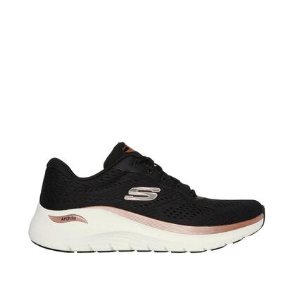 Femme ARCH FIT 2.0 GLOW THE DISTANCE Slip-On Blanc / Silber