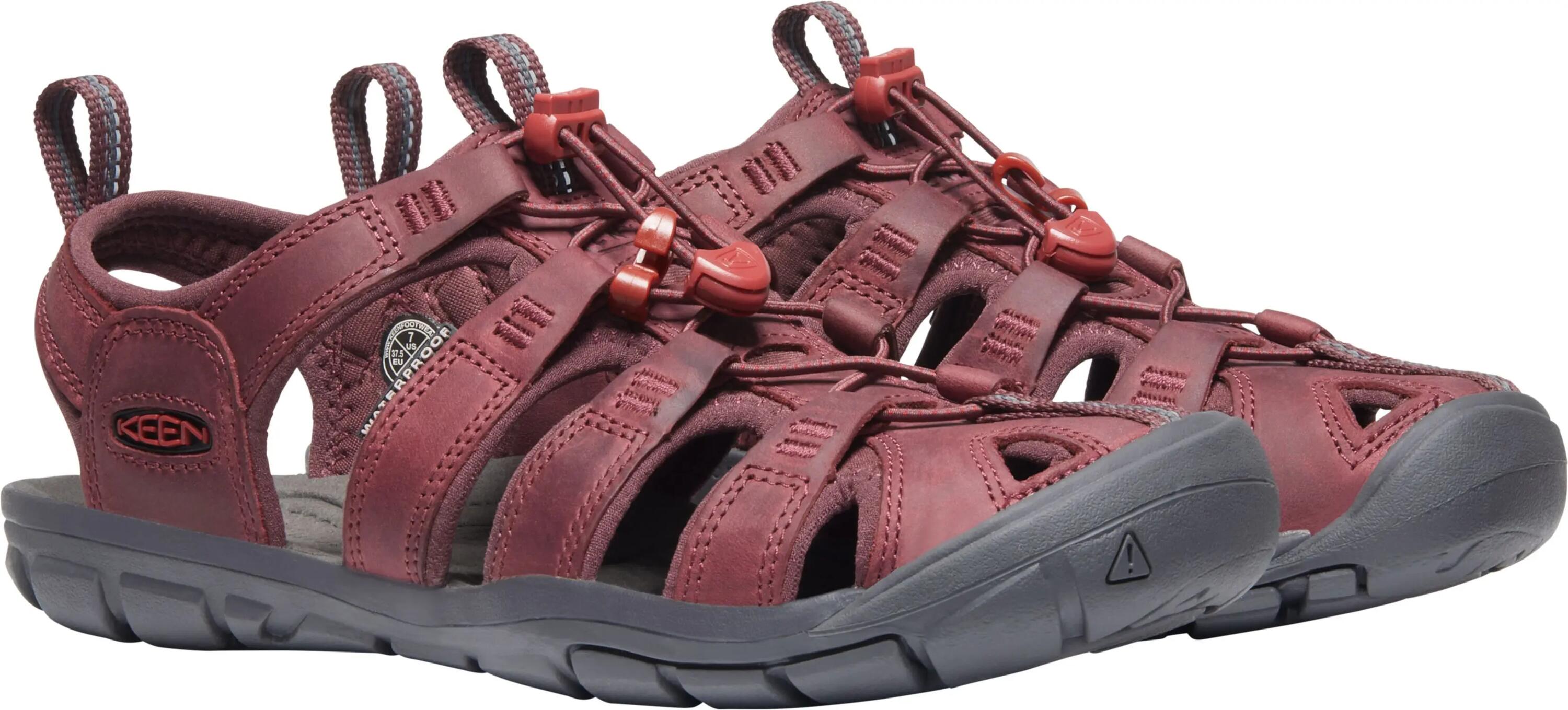 Donna CLEARWATER CNX LEATHER W Sandalo Bordeaux/Dalia rossa 2/5