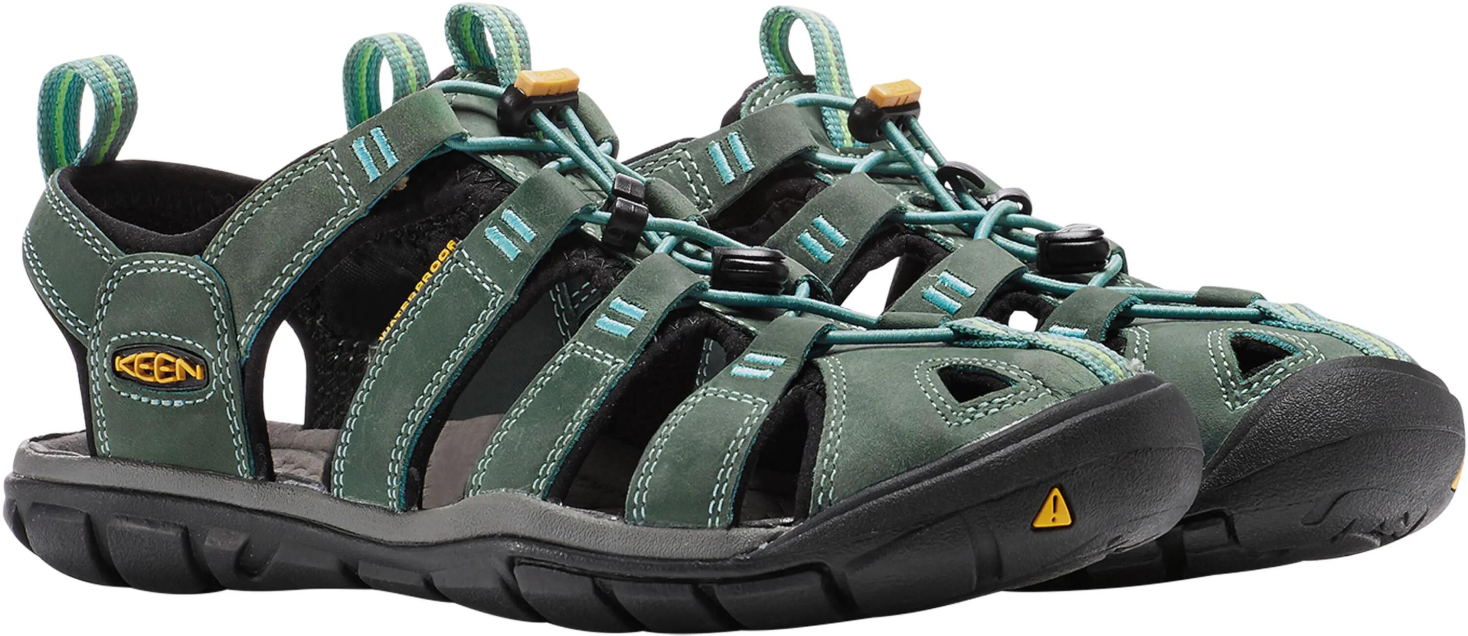 Donna CLEARWATER CNX LEATHER W Sandalo Blu minerale/Giallo 2/5