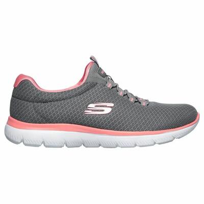 Sportschoenen voor dames skechers summits grijs