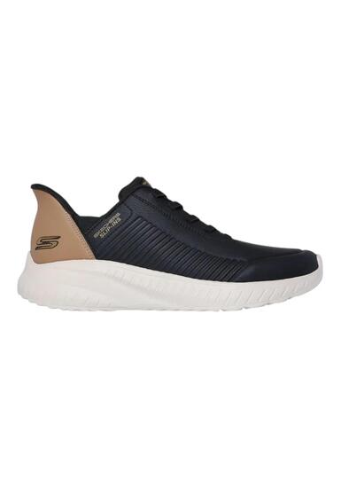 Heren slip-on sneakers BOBS SQUAD CHAOS HEEL PREFERRED zwart