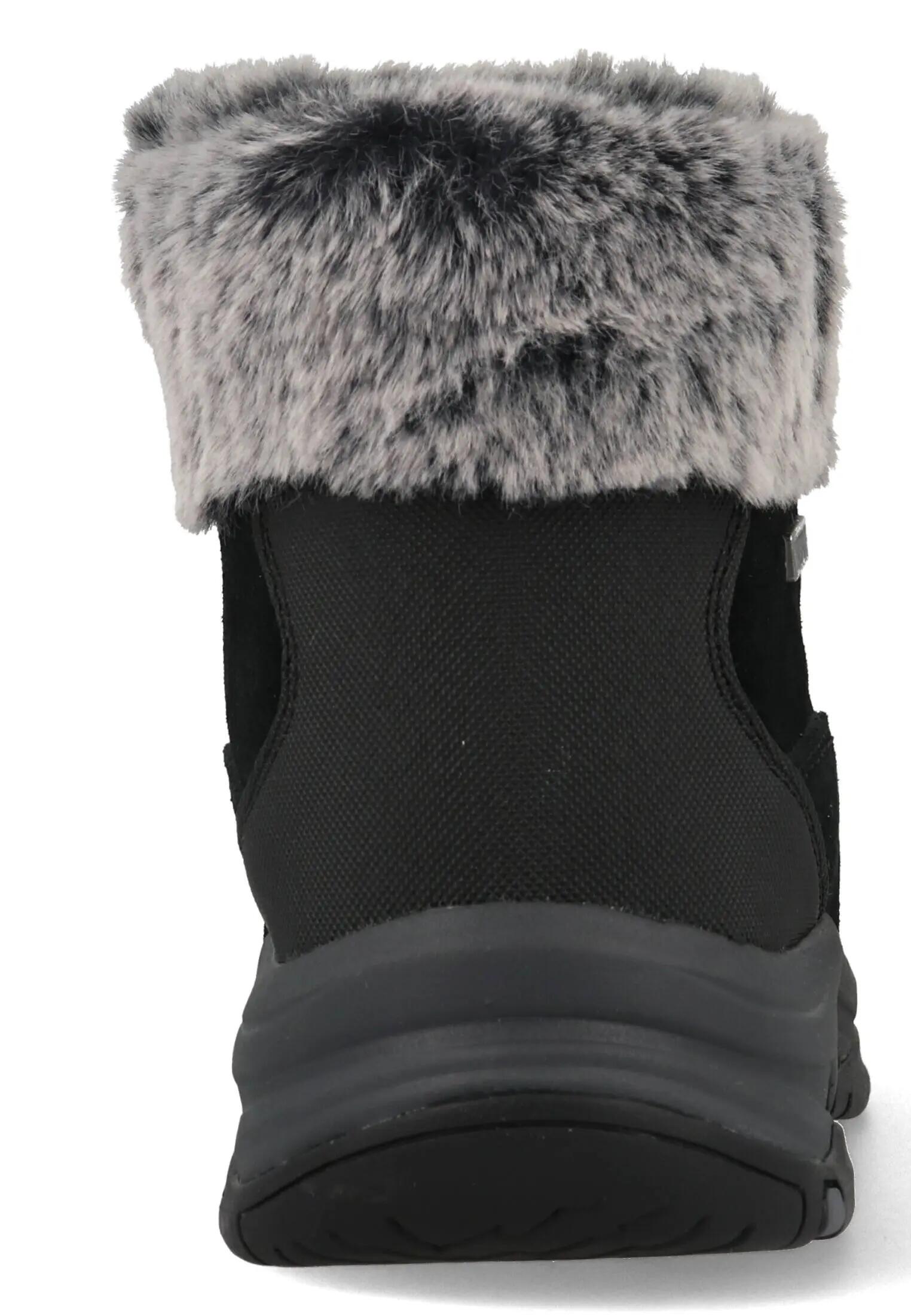 Skechers SnowBottes Trego - Snow Worries 167882/BLK Noir-36 5/5