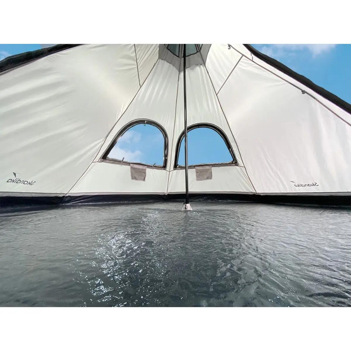 Tenda da campeggio indiana - Tipi Hetta 335 Protect - 4 persone - altezza 2 m 4/9