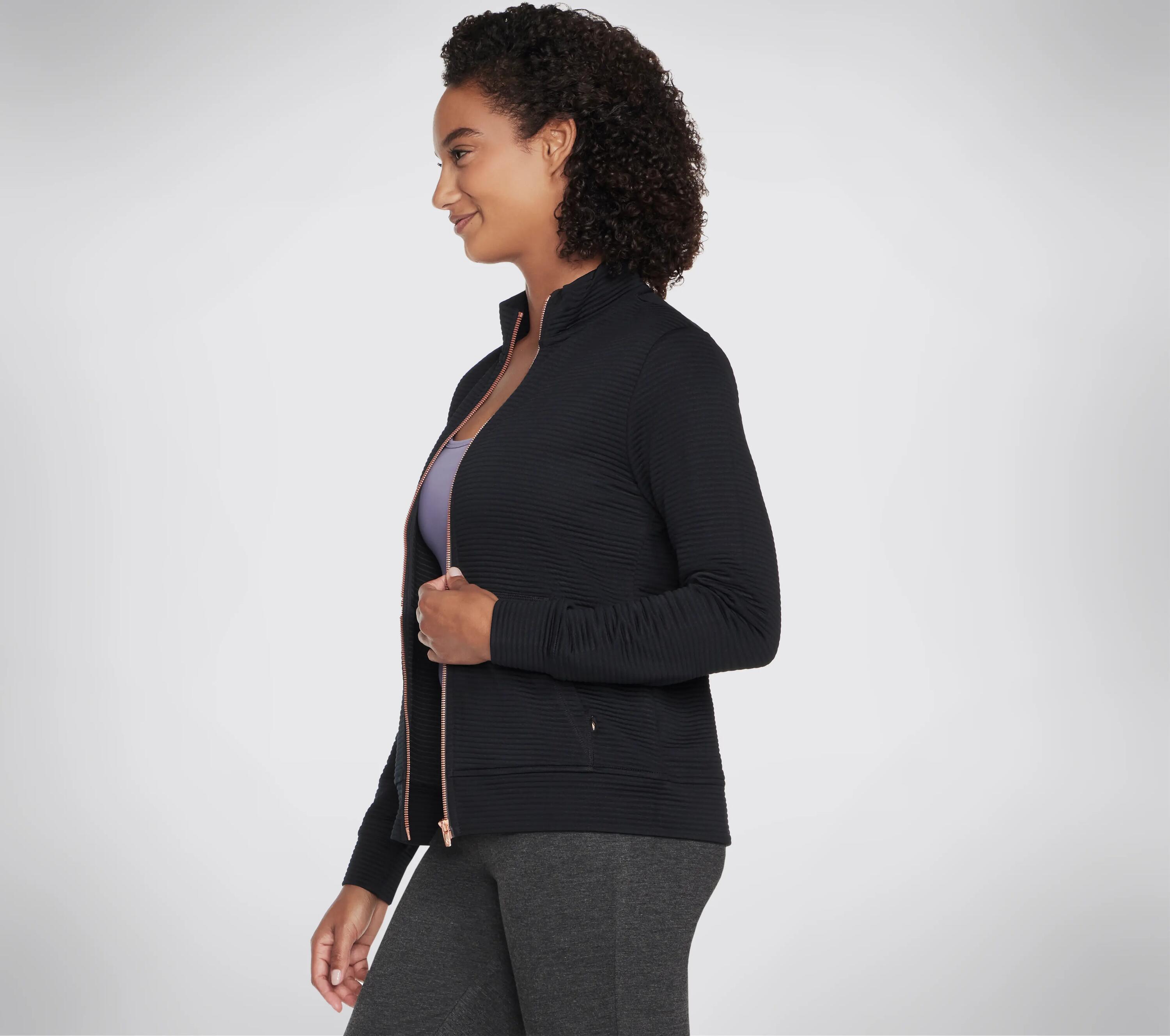 Damen THE GOWALK EVERYWHERE JACKET Funktionsjacke Schwarz 3/3
