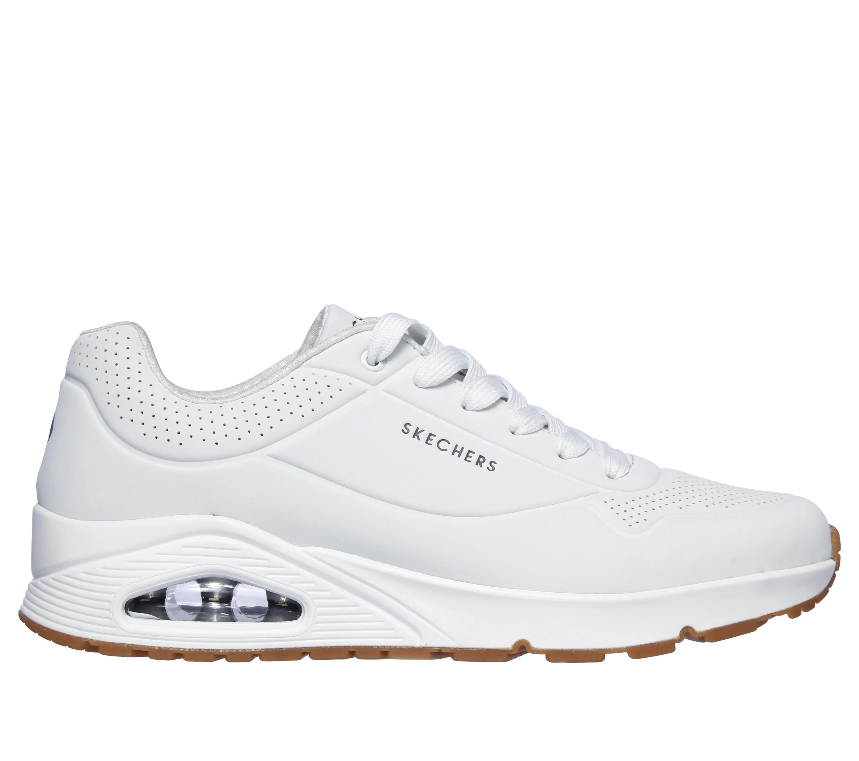 SKECHERS Homme UNO STAND ON AIR Sneakers Blanc 5/7